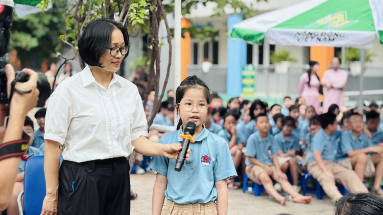 Học sinh tiểu học thi làm clip lan tỏa “lối sống xanh”