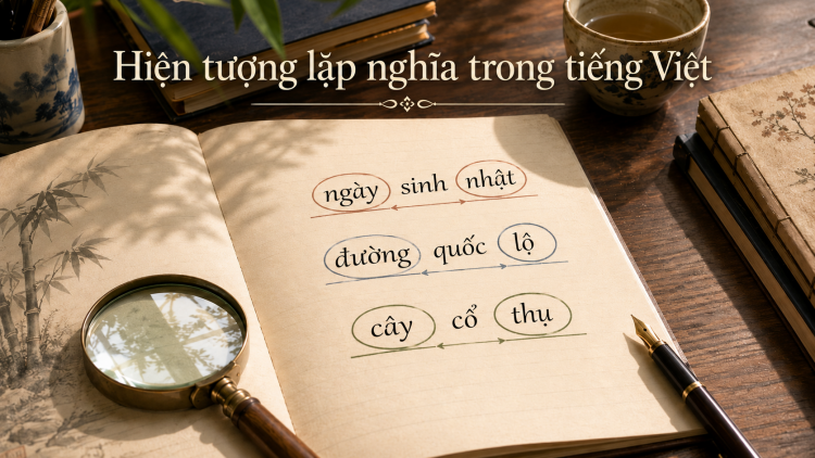 Hiện tượng lặp nghĩa trong tiếng Việt
