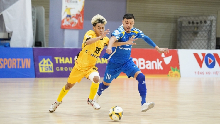 Giải futsal HDBank VĐQG 2026 - Sahako tạm chiếm ngôi đầu
