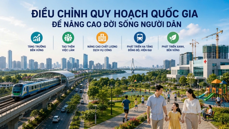 Điều chỉnh quy hoạch quốc gia để nâng cao đời sống người dân