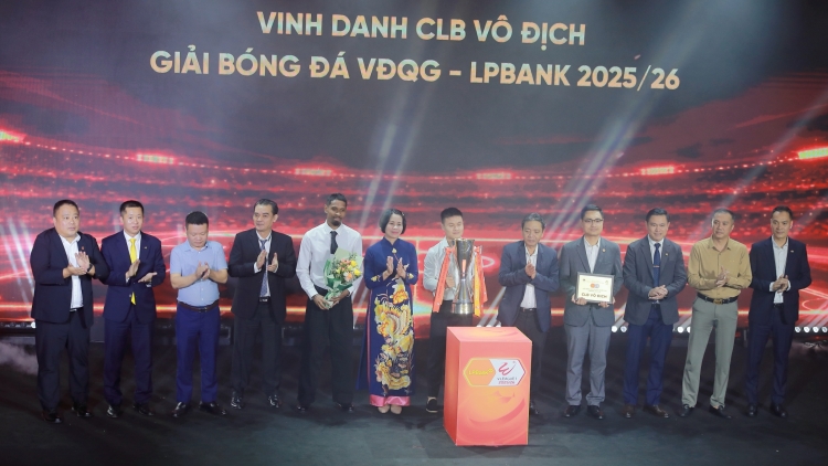 Công an Hà Nội áp đảo tại V.League Awards 2026