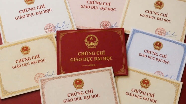 Lần đầu tiên có chứng chỉ giáo dục đại học, học đến đâu xác nhận đến đó