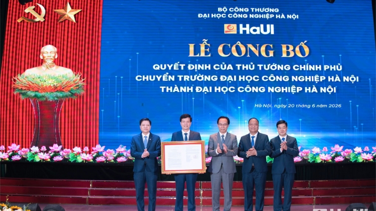 Công bố quyết định trường ĐH Công nghiệp trở thành Đại học