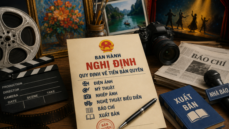 Nghị định mới quy định về tiền bản quyền trong các lĩnh vực văn hóa, nghệ thuật