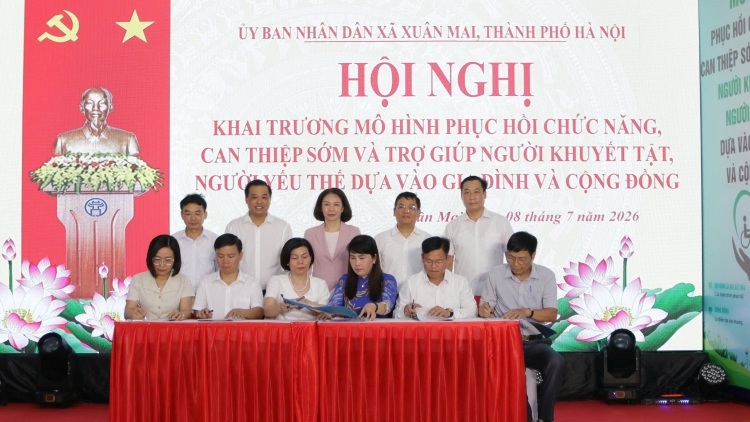 Hà Nội thí điểm triển khai mô hình chăm sóc người khuyết tật dựa vào cộng đồng