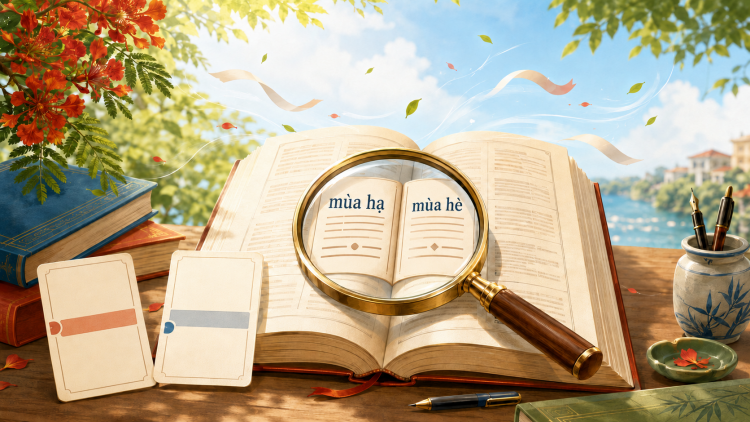 Những cặp từ dễ nhầm trong tiếng Việt