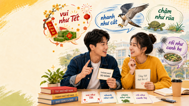 Bạn trẻ thử giải mã những cách nói ví von trong tiếng Việt 