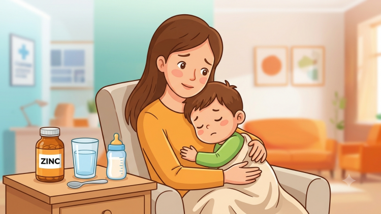Tác dụng không ngờ của kẽm khi trẻ bị tiêu chảy