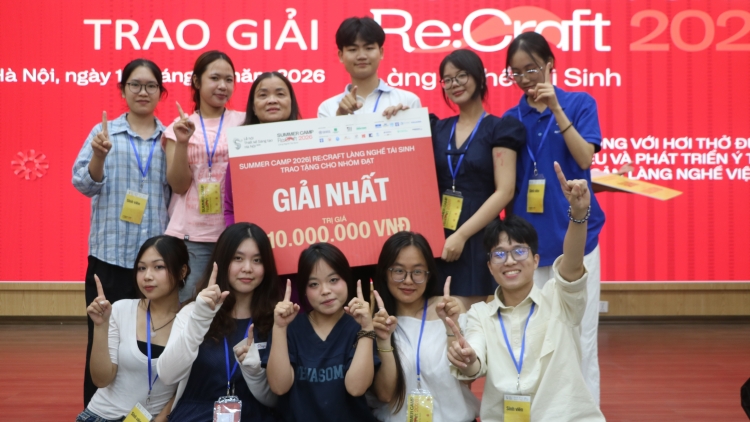 Xưởng thiết kế mùa hè 2026: Tôn vinh ý tưởng tái sinh làng nghề
