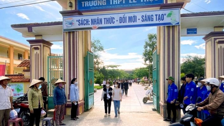 9 thí sinh tại điểm thi THPT Lê Trực, Quảng Trị liên quan trực tiếp gian lận thi cử 