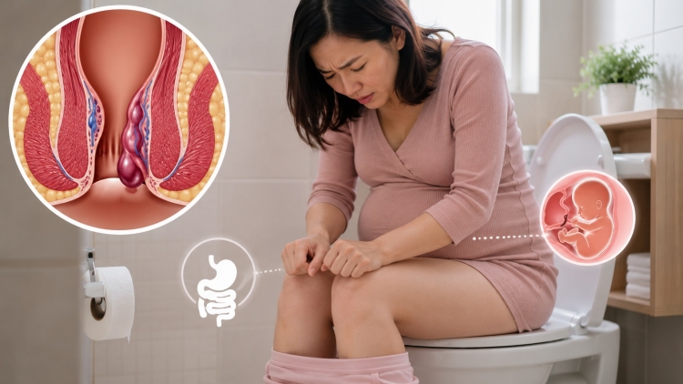 Bệnh trĩ khi mang thai: Đừng âm thầm chịu đựng