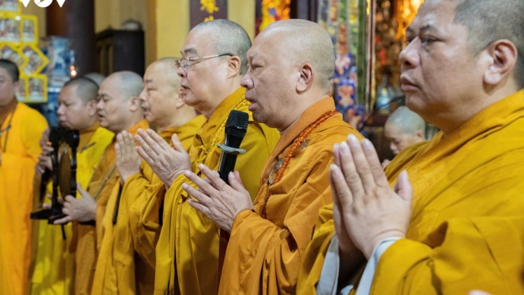 Đồng loạt cử ba hồi chuông, trống Bát Nhã tưởng niệm Anh hùng liệt sĩ