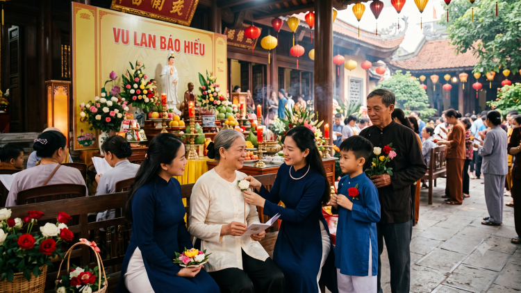 Vu lan báo hiếu - Nét đẹp truyền thống của người Việt