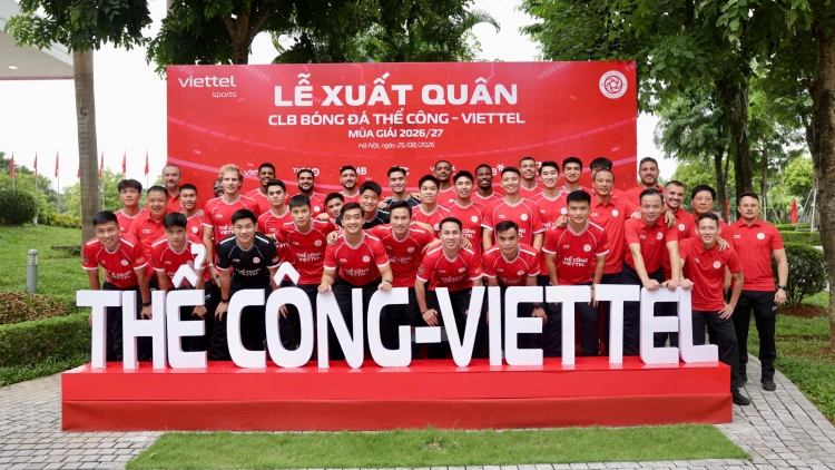 CLB Thể Công – Viettel quyết tâm giành chức vô địch V.League 2026/27