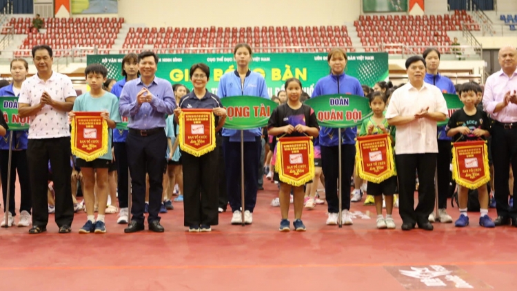 Khai mạc Giải Bóng bàn Trẻ, Thiếu niên, Nhi đồng Quốc gia 2026