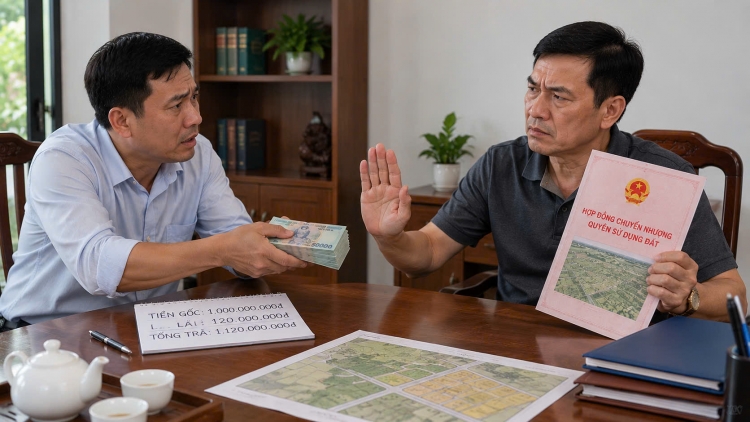Rủi ro khi ký hợp đồng chuyển nhượng đất để đảm bảo khoản vay