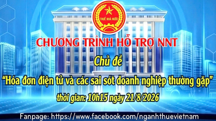 Cục Thuế livestream hướng dẫn doanh nghiệp, hộ kinh doanh về thuế