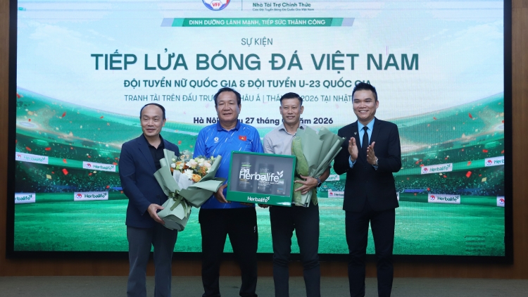 Tiếp lửa đội tuyển bóng đá nữ quốc gia và U23 quốc gia