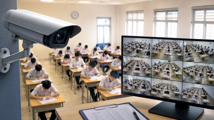 Đề xuất lắp camera giám sát toàn bộ phòng thi kỳ thi học sinh giỏi quốc gia