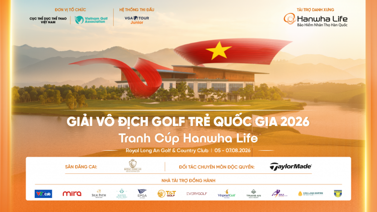 Không có cắt loại tại giải Vô địch Golf trẻ Quốc gia Cúp Hanwha Life 2026