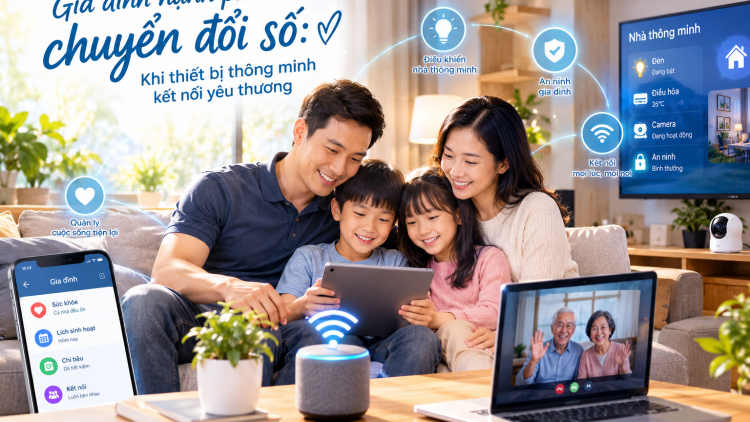 Khi thiết bị thông minh kết nối yêu thương