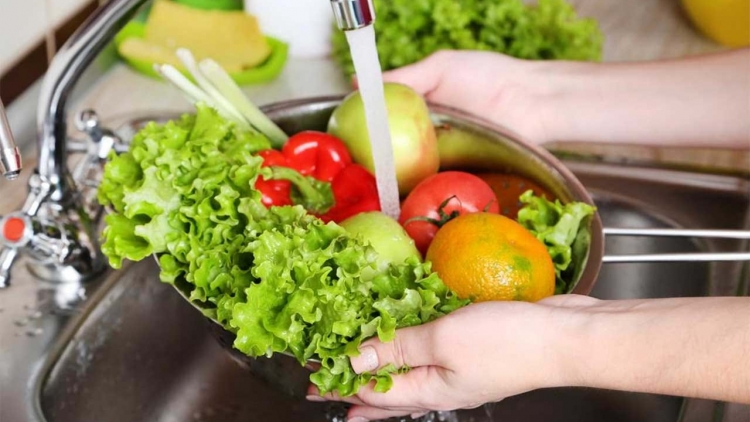 Nguyên tắc rửa rau để loại bỏ thuốc bảo vệ thực vật