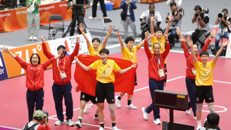 ASIAD 20 - Cầu mây Việt Nam bảo vệ ngôi hậu sau trận chung kết đỉnh cao