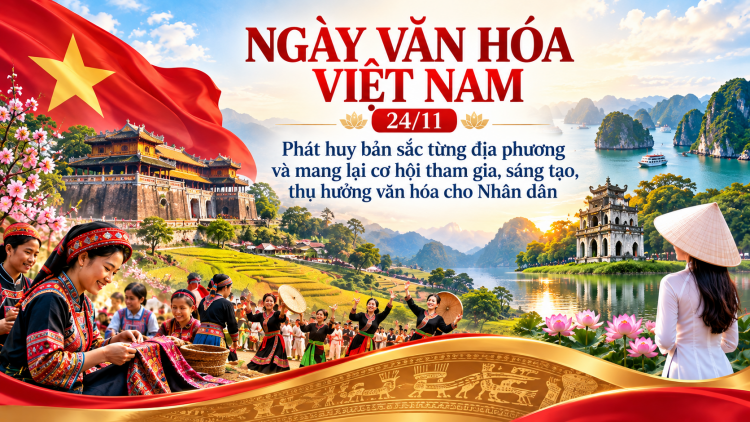 Ngày Văn hóa Việt Nam: Phát huy bản sắc, đưa văn hóa đến gần dân