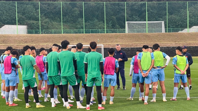 U17 Việt Nam tập buổi đầu tiên tại Hàn Quốc, hướng tới FIFA U17 World Cup 2026