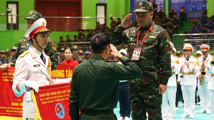 Bế mạc Hội thao Thể thao các học viện, trường sĩ quan, trường đại học năm 2026
