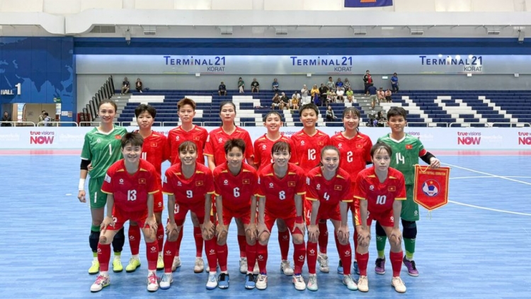 Đội tuyển futsal nữ Việt Nam chuẩn bị lực lượng tham dự AIMAG 2026