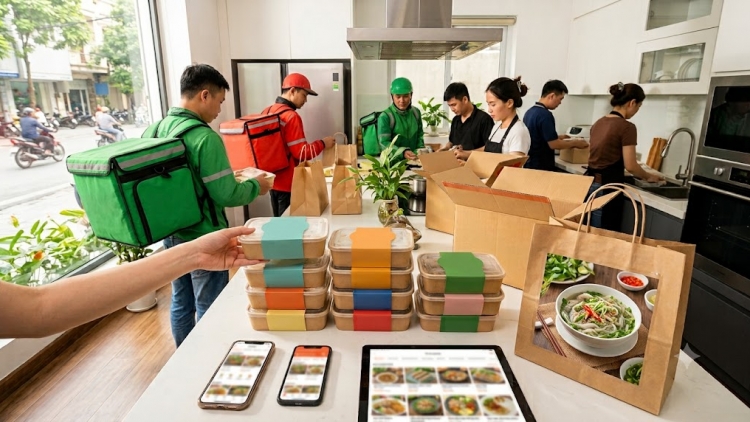 Siết quản lý an toàn thực phẩm đối với cơ sở kinh doanh đồ ăn trực tuyến