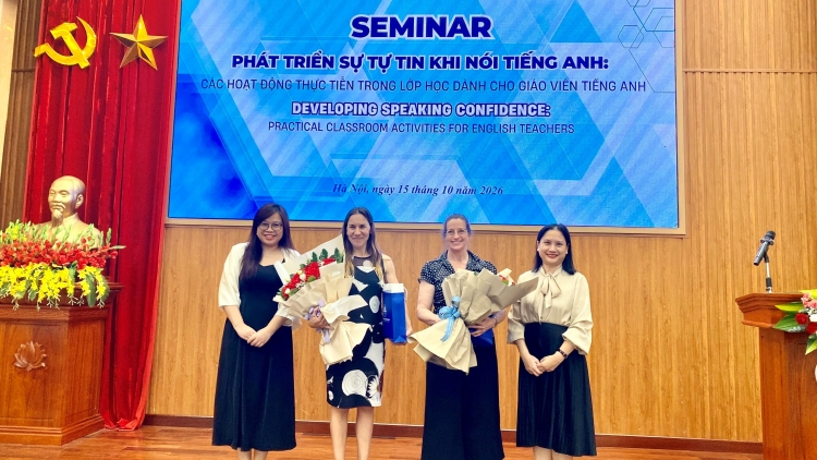 “Phát triển sự tự tin” để Tiếng Anh thành ngôn ngữ thứ hai trong nhà trường