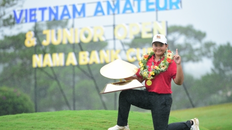 Marisa Tojạl vô địch giải golf Vietnam Ladies Amateur Open 2025