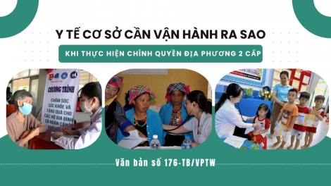 Y tế cơ sở cần vận hành ra sao khi thực hiện chính quyền địa phương 2 cấp?