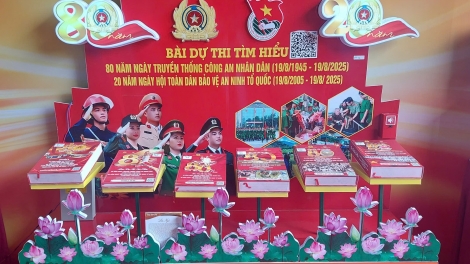 Công an nhân dân Việt Nam - 80 năm vì bình yên cuộc sống