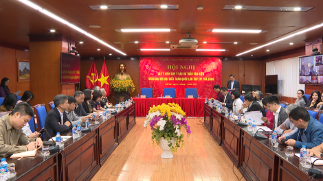 VOV Tổ chức hội nghị lấy ý kiến góp ý dự thảo văn kiện Đại hội XIV của Đảng