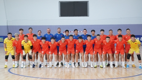 Đội tuyển futsal Việt Nam hội quân chuẩn bị cho SEA Games 33