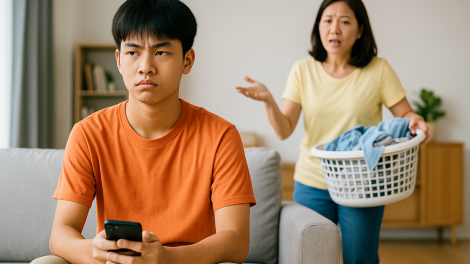 Khi teen “dị ứng” với những yêu cầu của bố mẹ