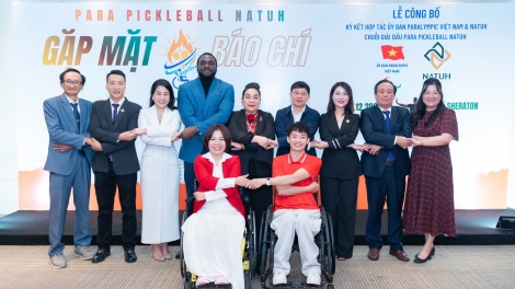 Giải ParaNatuh Pickleball ra mắt với chủ đề "Thể thao hòa nhập"