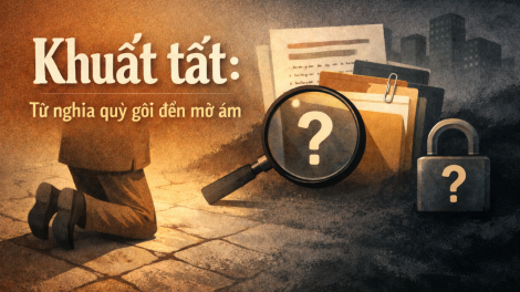  “Khuất tất”: Từ nghĩa 'quỳ gối' đến 'mờ ám'