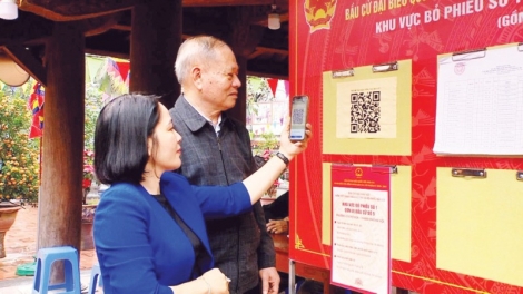 Hiệu quả  ứng dụng công nghệ số trong công tác bầu cử 