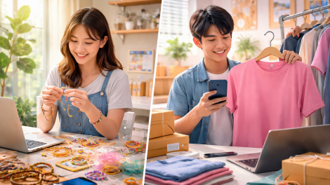 Khi teen tập tành kinh doanh