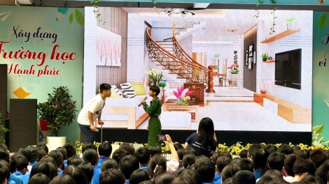 Gieo mầm yêu nước từ học đường: Cách làm sáng tạo tại Trường THCS Chương Dương