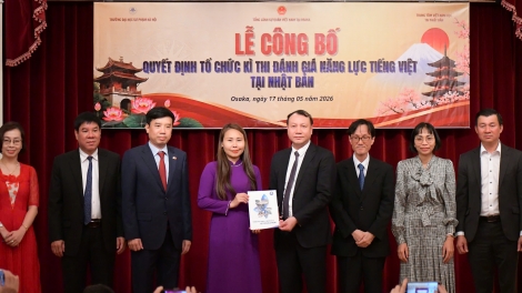 Thi đánh giá năng lực tiếng Việt chính thức được tổ chức ở nước ngoài