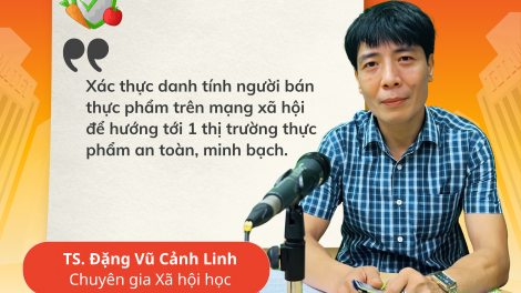 Xác thực danh tính người bán thực phẩm trên mạng: Chặn hàng giả ngay từ gốc