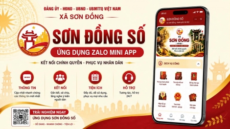 "Sơn Đồng số": Kết nối để gần dân hơn