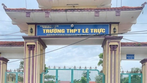 Công an tỉnh Quảng Trị khởi tố 2 bị can lợi dụng chức vụ tại điểm thi THPT Lê Trực