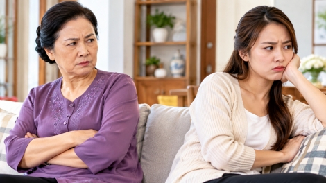 Mẹ chồng khó tính khiến con dâu khó gần
