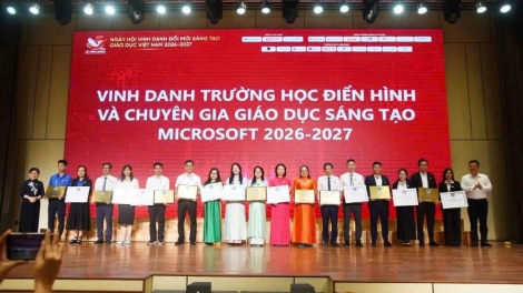 Ngôi trường có 35 thầy cô được vinh danh ''Chuyên gia Giáo dục sáng tạo''
